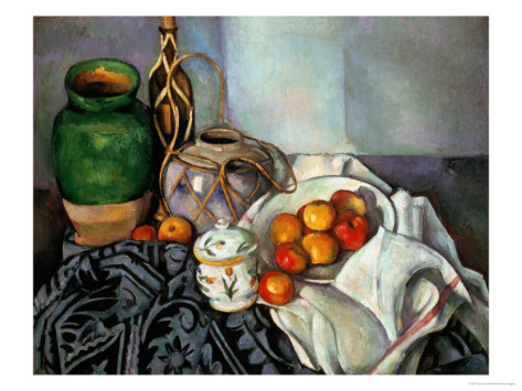 Still Life with Apples, 1893-94 - Paul Cezanne Painting